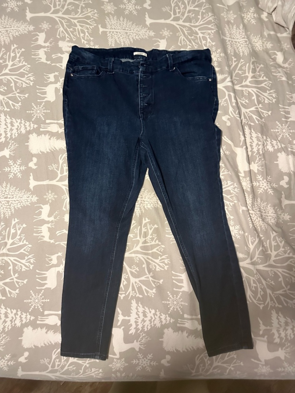 Maurices Dark Indigo Skinny Jeans